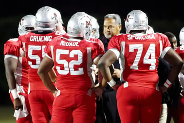 Charles McDade Number 52 Nicholls State Colonels offensive line